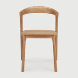 Featuring Bok Outdoor Dining Chair by Ethnicraft at Amethyst Home. Reminiscent of a goat's curved horns, the Bok collection combines sculptural elegance and contemporary crafting into a graceful and airy form. The Bok dining chair in teak is designed for use in the open air, ideal for elevated outdoor entertaining.
Dimensions: 21.5"d x 20"w x 30"h
Brushed : Y. Amethyst Home provides interior design, new home construction design consulting, vintage area rugs, and lighting in the Houston metro area.