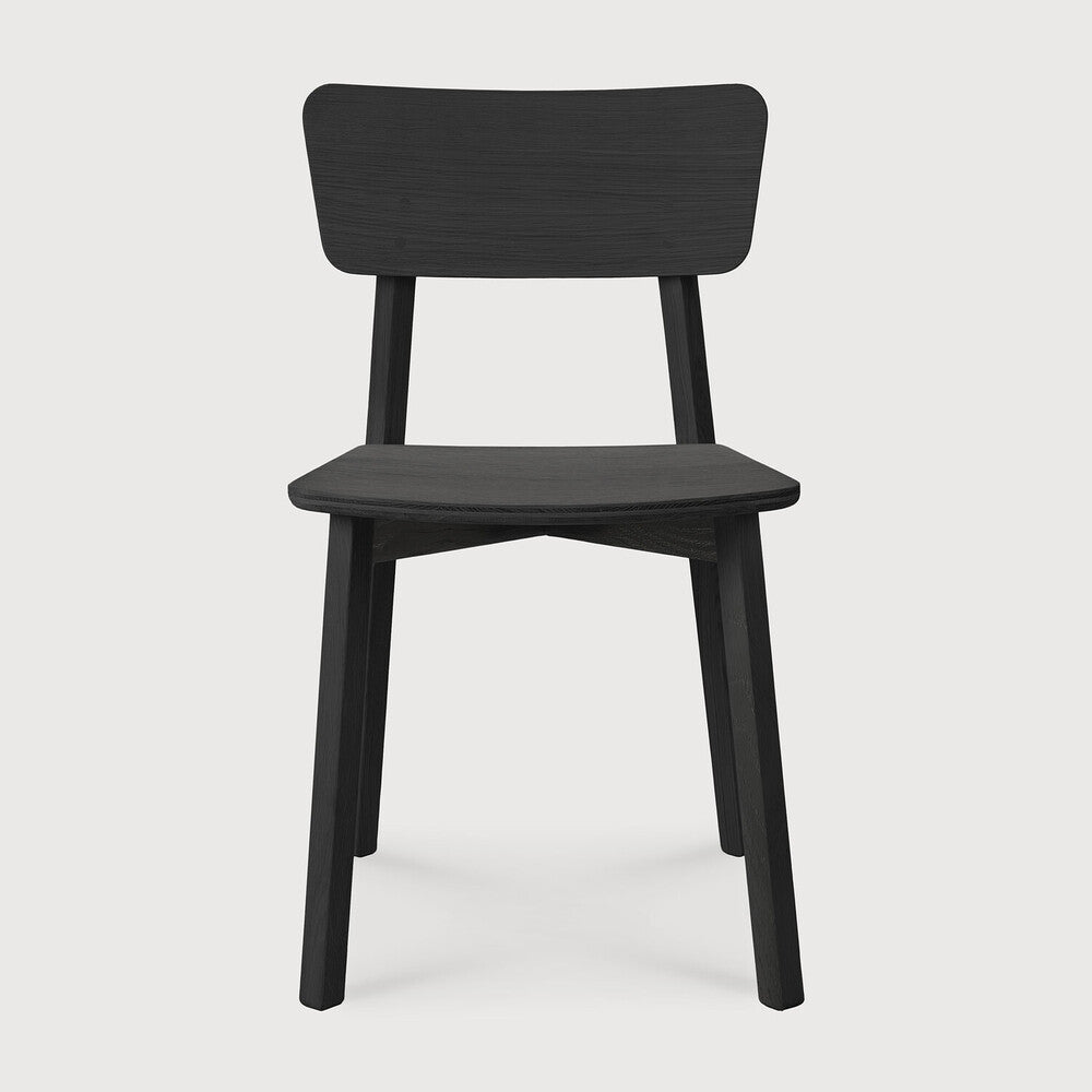 Casale Dining Chair Oak Black | ready to ship!