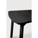 Featuring Casale Dining Chair Oak Black by Ethnicraft at Amethyst Home. Designed by Studio Kaschkasch, the Casale chair boasts straight lines to form a smooth, delicate shape, and the effortless design makes the graceful chair an adaptable piece.
Dimensions: 20.5"d x 18.5"w x 31.5"h
Finish : VarnishedFloor Protector : YesMain Material : OakSolid wood : Yes
. Amethyst Home provides interior design, new home construction design consulting, vintage area rugs, and lighting in the Park City metro area.