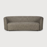 Featuring Ellipse Ash 3 Seater Sofa by Ethnicraft at Amethyst Home. The natural fabric is woven exclusively for Ethnicraft in Belgium. Its coating repels stains, preventing small accidents of life. Available in “ash”, these sophisticated yet simple colors will fit perfectly an urban apartment as well as a country house. To complete the look, mix it with our cushion and throw collection.It. Amethyst Home provides interior design services, furniture, rugs, and lighting in the Kansas City metro area.