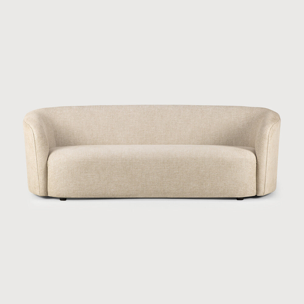 Ellipse Oatmeal 3 Seater Sofa | ready to ship!