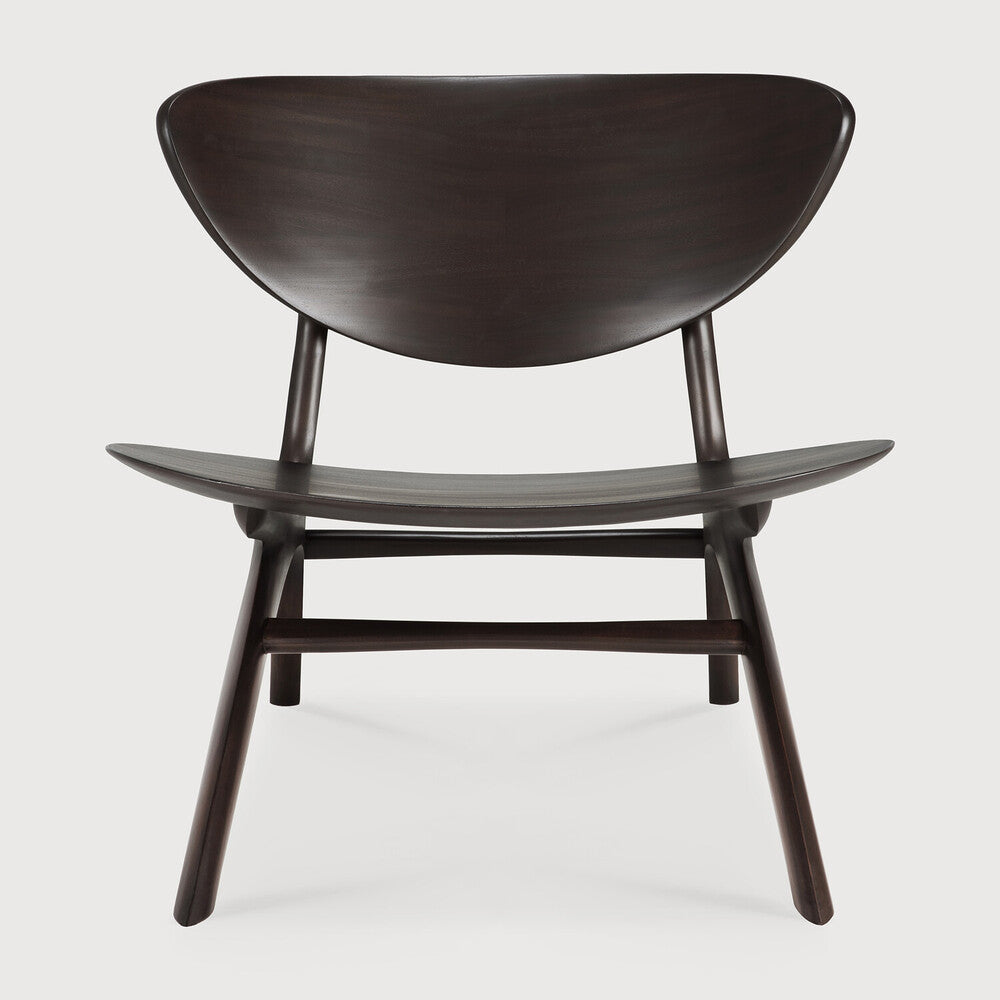 Mahogany Eye Lounge Chair | ready to ship!