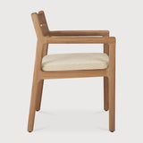 Featuring Jack Outdoor Dining Chair Teak by Ethnicraft at Amethyst Home. Alluring from every angle, luxuriant shapes and curves form the basis of the Jack collection. Featuring upholstery woven in Belgium, the Jack offers clean, classic lines with a modern touch. Every detail has been meticulously crafted to ensure comfort and elegance while enjoying the ou. Amethyst Home provides interior design, new home construction design consulting, vintage area rugs, and lighting in the Nashville metro area.