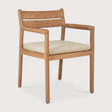 Featuring Jack Outdoor Dining Chair Teak by Ethnicraft at Amethyst Home. Alluring from every angle, luxuriant shapes and curves form the basis of the Jack collection. Featuring upholstery woven in Belgium, the Jack offers clean, classic lines with a modern touch. Every detail has been meticulously crafted to ensure comfort and elegance while enjoying the outd. Amethyst Home provides interior design, new home construction design consulting, vintage area rugs, and lighting in the Seattle metro area.