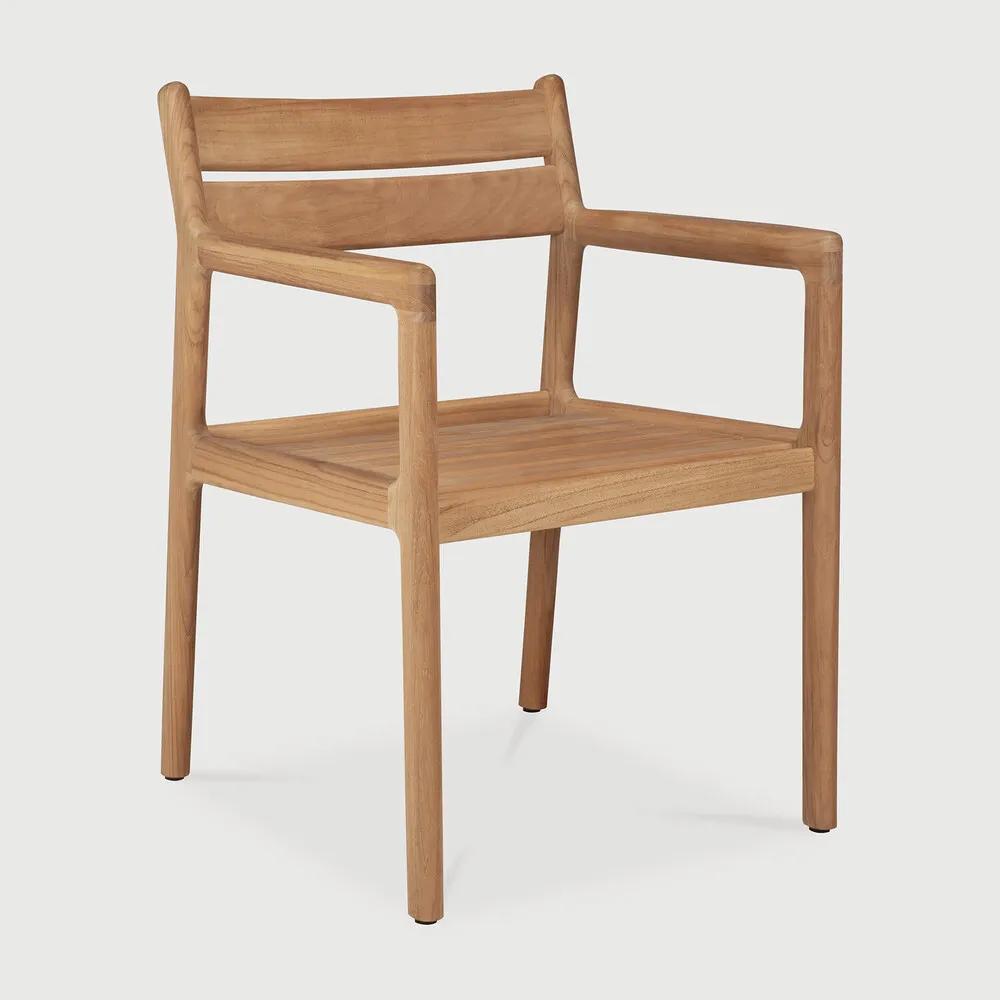 Jack Outdoor Dining Chair Frame Teak | ready to ship!