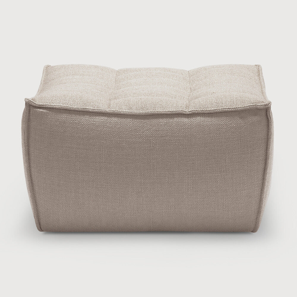Featuring N701 Beige Modular Sofa Sectional by Ethnicraft at Amethyst Home. The N701 Beige Sofa is an inviting design that oozes comfort and relaxation. By combining the different pieces and sizes, you have unlimited possibilities when it comes to creating your own unique setting. Designed by Jacques Deneef, it’s available in multiple colors and materials.Size for the 1 seater sofa (WxDxH): 31. Amethyst Home provides interior design services, furniture, rugs, and lighting in the Austin metro area.
