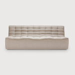 Featuring N701 Beige Modular Sofa Sectional by Ethnicraft at Amethyst Home. The N701 Beige Sofa is an inviting design that oozes comfort and relaxation. By combining the different pieces and sizes, you have unlimited possibilities when it comes to creating your own unique setting. Designed by Jacques Deneef, it’s available in multiple colors and materials.Size for the 1 seater sofa (WxDxH): 31. Amethyst Home provides interior design services, furniture, rugs, and lighting in the Dallas metro area.