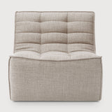 Featuring N701 Beige Modular Sofa Sectional by Ethnicraft at Amethyst Home. The N701 Beige Sofa is an inviting design that oozes comfort and relaxation. By combining the different pieces and sizes, you have unlimited possibilities when it comes to creating your own unique setting. Designed by Jacques Deneef, it’s available in multiple colors and materials.Size for the 1 seater sofa (WxDxH. Amethyst Home provides interior design services, furniture, rugs, and lighting in the Kansas City metro area.