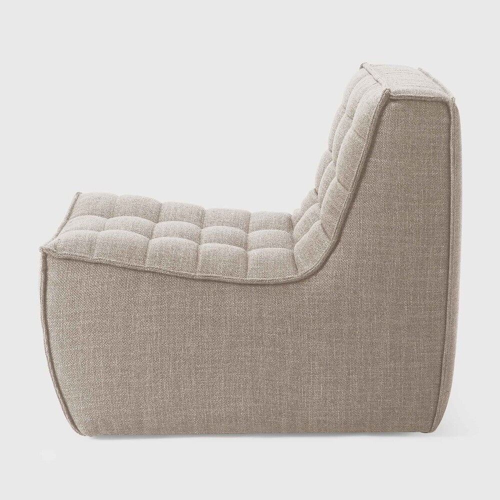 Featuring N701 Beige Modular Sofa Sectional by Ethnicraft at Amethyst Home. The N701 Beige Sofa is an inviting design that oozes comfort and relaxation. By combining the different pieces and sizes, you have unlimited possibilities when it comes to creating your own unique setting. Designed by Jacques Deneef, it’s available in multiple colors and materials.Size for the 1 seater sofa (WxDxH): 31.. Amethyst Home provides interior design services, furniture, rugs, and lighting in the Omaha metro area.