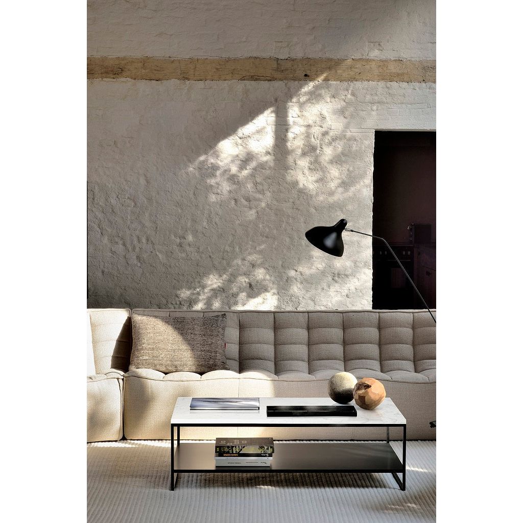 Featuring N701 Beige Modular Sofa Sectional by Ethnicraft at Amethyst Home. The N701 Beige Sofa is an inviting design that oozes comfort and relaxation. By combining the different pieces and sizes, you have unlimited possibilities when it comes to creating your own unique setting. Designed by Jacques Deneef, it’s available in multiple colors and materials.Size for the 1 seater sofa (WxDxH). Amethyst Home provides interior design services, furniture, rugs, and lighting in the Scottsdale metro area.
