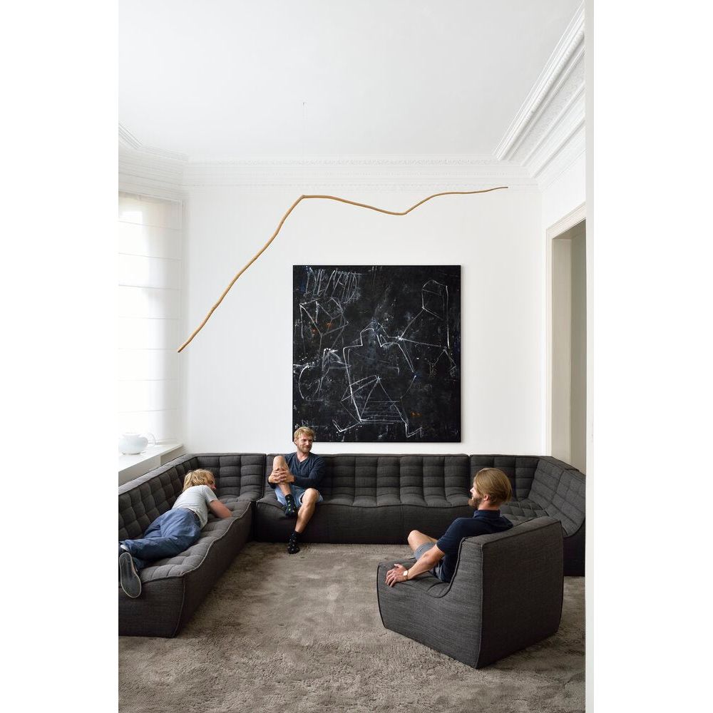 The N701 sofa is an inviting design that oozes comfort and relaxation. By combining the different pieces and sizes, you have unlimited possibilities when it comes to creating your own unique setting. Designed by Jacques Deneef, it’s available in multiple colors and materials. Amethyst Home provides interior design services, furniture, rugs, and lighting in the Calabasas metro area.