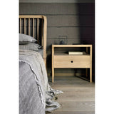 Featuring Oak Spindle Bed by Ethnicraft at Amethyst Home. The Oak Spindle Bed found its inspiration in the traditional spinning wheel and incorporates perfectly aligned spokes into the headboard. Slightly tapered legs and rounded edges add a soft, sensual quality to this beautiful bedroom collection.
For regular dusting use a dry cloth. For cleaning or in case of a spill, use a damp cloth a. Amethyst Home provides interior design services, furniture, rugs, and lighting in the Calabasas metro area.