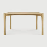 Featuring PI Dining Table by Ethnicraft at Amethyst Home. The PI collection honours nature’s design by keeping the strength, curves and lines, as nature intended. Interesting shapes are discovered in this sleek and stylish, polished imperfect, finish. Each PI dining table is finished by hand to ensure that the individual character of the wood is respected. . Amethyst Home provides interior design, new home construction design consulting, vintage area rugs, and lighting in the Nashville metro area.