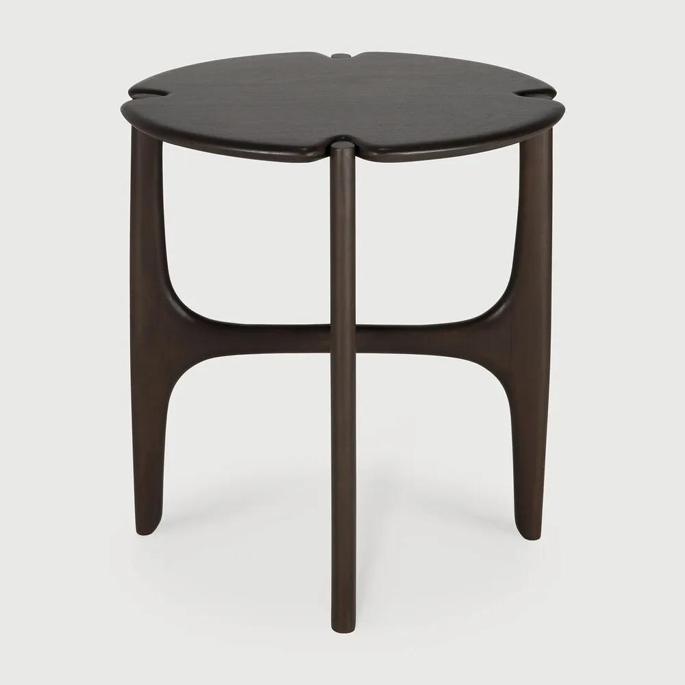 Featuring PI Side Table by Ethnicraft at Amethyst Home. The PI collection honors nature’s design, by keeping the strength, curves, and lines, as nature intended. Interesting shapes are discovered in this sleek and stylish, polished imperfect, finish. Each PI side table is finished by hand to ensure that the individual character of the wood is respected. Design. Amethyst Home provides interior design, new home construction design consulting, vintage area rugs, and lighting in the Austin metro area.