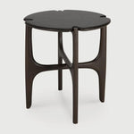 Featuring PI Side Table by Ethnicraft at Amethyst Home. The PI collection honors nature’s design, by keeping the strength, curves, and lines, as nature intended. Interesting shapes are discovered in this sleek and stylish, polished imperfect, finish. Each PI side table is finished by hand to ensure that the individual character of the wood is respected. Desi. Amethyst Home provides interior design, new home construction design consulting, vintage area rugs, and lighting in the Monterey metro area.