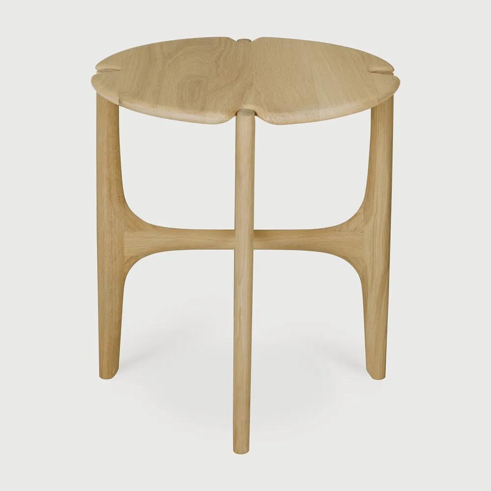 Featuring PI Side Table by Ethnicraft at Amethyst Home. The PI collection honors nature’s design, by keeping the strength, curves, and lines, as nature intended. Interesting shapes are discovered in this sleek and stylish, polished imperfect, finish. Each PI side table is finished by hand to ensure that the individual character of the wood is respected. Desi. Amethyst Home provides interior design, new home construction design consulting, vintage area rugs, and lighting in the Portland metro area.