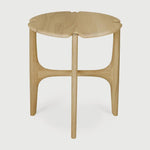 Featuring PI Side Table by Ethnicraft at Amethyst Home. The PI collection honors nature’s design, by keeping the strength, curves, and lines, as nature intended. Interesting shapes are discovered in this sleek and stylish, polished imperfect, finish. Each PI side table is finished by hand to ensure that the individual character of the wood is respected. Desi. Amethyst Home provides interior design, new home construction design consulting, vintage area rugs, and lighting in the Portland metro area.