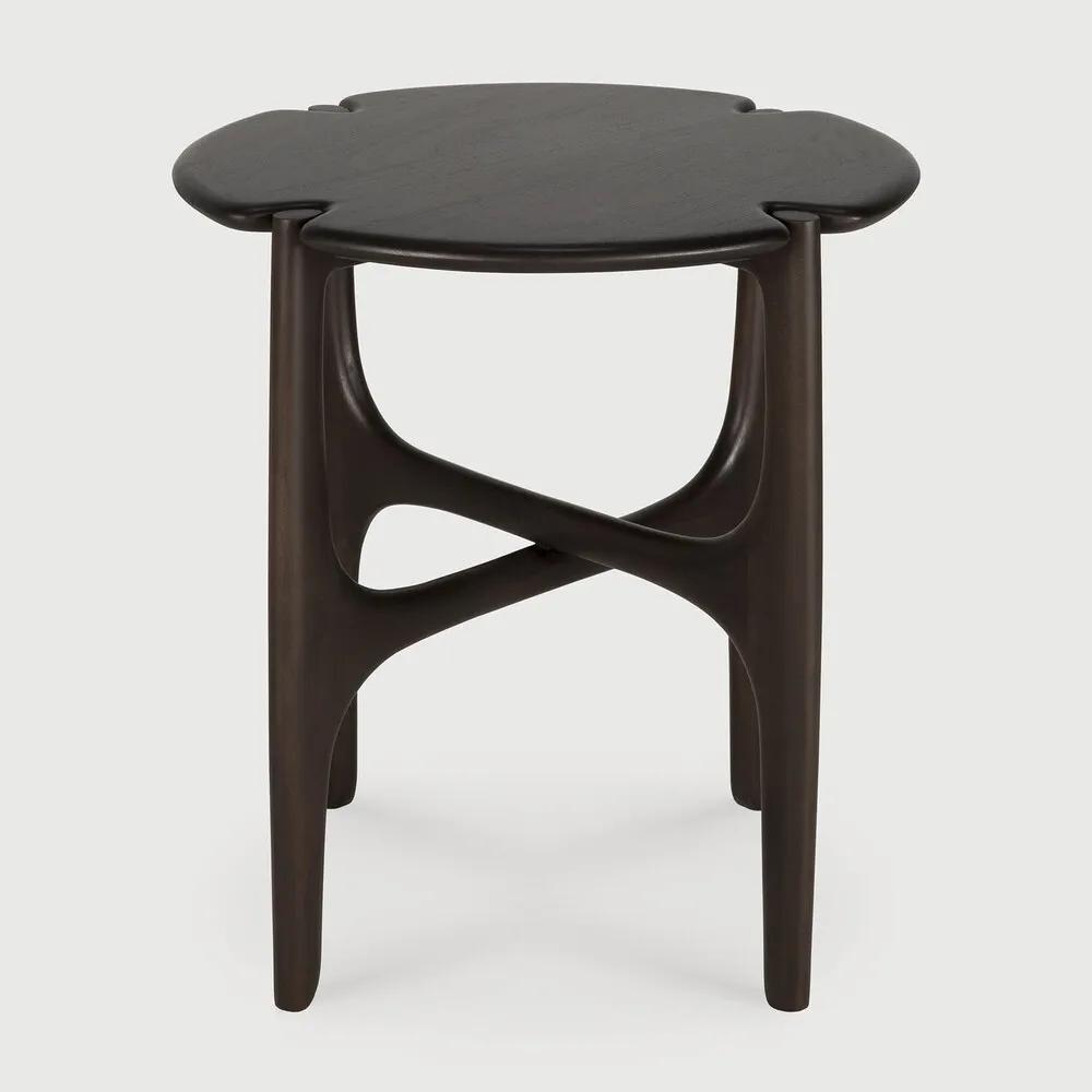 Featuring PI Side Table by Ethnicraft at Amethyst Home. The PI collection honors nature’s design, by keeping the strength, curves, and lines, as nature intended. Interesting shapes are discovered in this sleek and stylish, polished imperfect, finish. Each PI side table is finished by hand to ensure that the individual character of the wood is respected. De. Amethyst Home provides interior design, new home construction design consulting, vintage area rugs, and lighting in the Washington metro area.