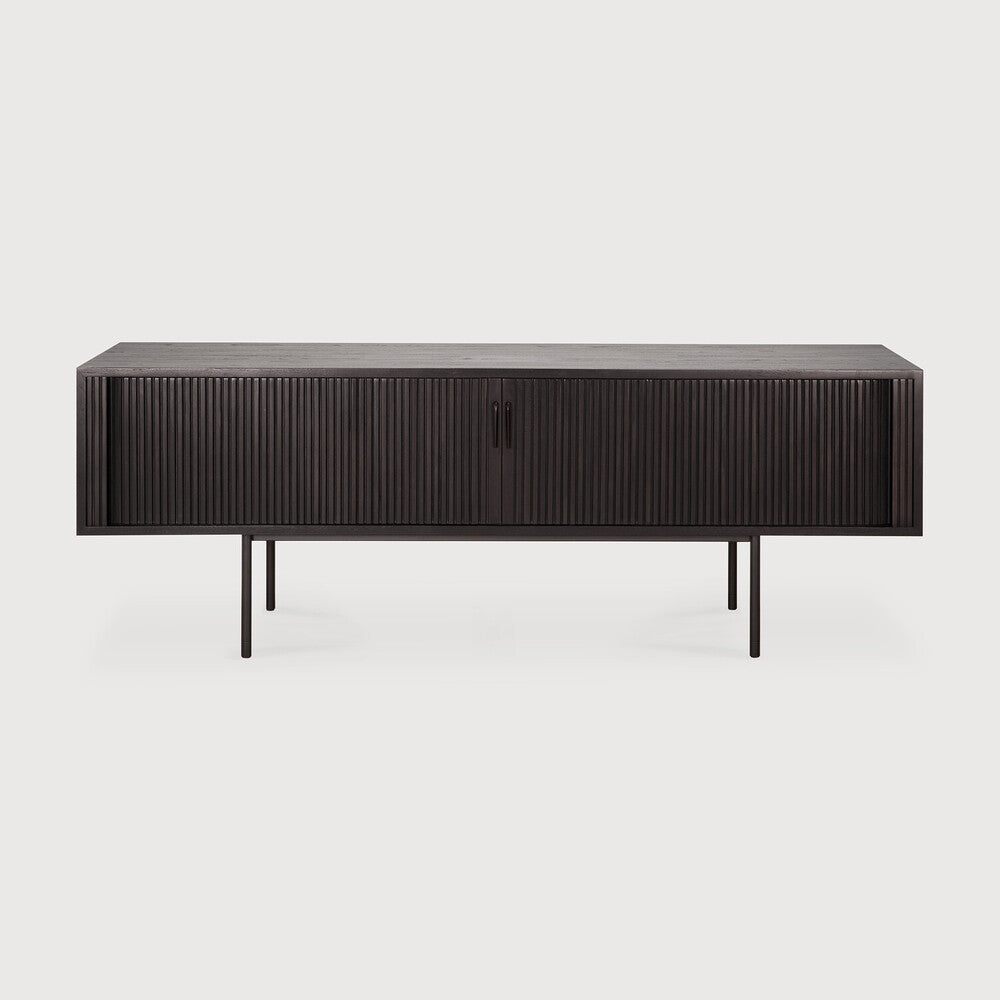 Roller Max TV Cupboard Teak black | ready to ship!