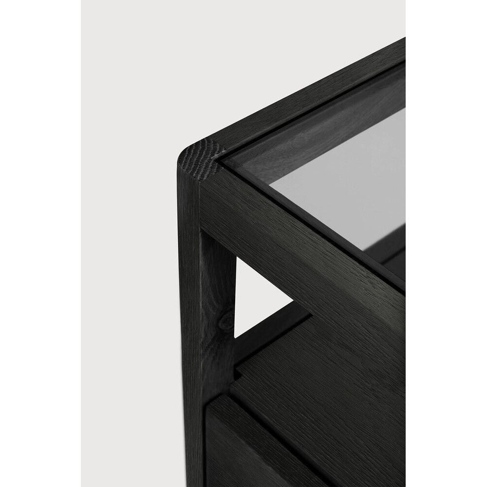 With its one drawer, open space and slightly tapered legs, the Spindle bedside table is the perfect no-nonsense companion for the striking Spindle bed. Amethyst Home provides interior design, new home construction design consulting, vintage area rugs, and lighting in the Portland metro area.