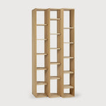 Featuring Stairs Rack Oak by Ethnicraft at Amethyst Home. An angular composition, designed by Alain van Havre, forms the heart of a design that aims to distance itself from traditional static and immobile surfaces. By perfectly aligning multiple angles, a unique sense of volume is created. When we then add light to the equation, the multi-faceted oak canv. Amethyst Home provides interior design, new home construction design consulting, vintage area rugs, and lighting in the Kansas City metro area.