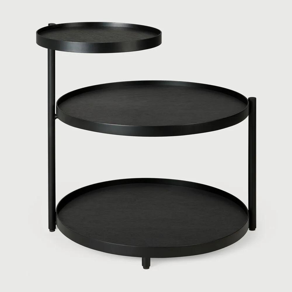 Featuring Swivel Tray Side Table by Ethnicraft at Amethyst Home. The Swivel tray side table is one of our most versatile pieces: Designed as a sofa side table, its ability to adopt different trays allows you to mix or match various colors and patterns, creating a personal piece that is uniquely yours.
Dimensions: 19.5"d x 21.5"w x 20.5"h
Brushed : NoColor :. Amethyst Home provides interior design, new home construction design consulting, vintage area rugs, and lighting in the Charlotte metro area.