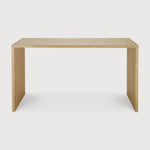 Featuring U Desk Oak by Ethnicraft at Amethyst Home. Solid and dependable, the U desk brings a sturdy simplicity to an office space with a touch of elegance. The simplicity of the design allows for plenty of room to spur creativity and personalization.
Dimensions: 31.5"d x 63"w x 30"h
Brushed : NoFinish : VarnishedFloor Protector : YesMain Material : OakShap. Amethyst Home provides interior design, new home construction design consulting, vintage area rugs, and lighting in the Portland metro area.
