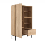 Featuring Whitebird Oak Cupboard by Ethnicraft at Amethyst Home. Whitebird Oak Cupboard brings together opposing elements, combining soft round legs and eye-catching graphic lines into light and airy designs.
Size: 43.5"w x 18"d x 70.5"hWeight: 247 lbsMaterial: Oak. Amethyst Home provides interior design services, furniture, rugs, and lighting in the Omaha metro area.