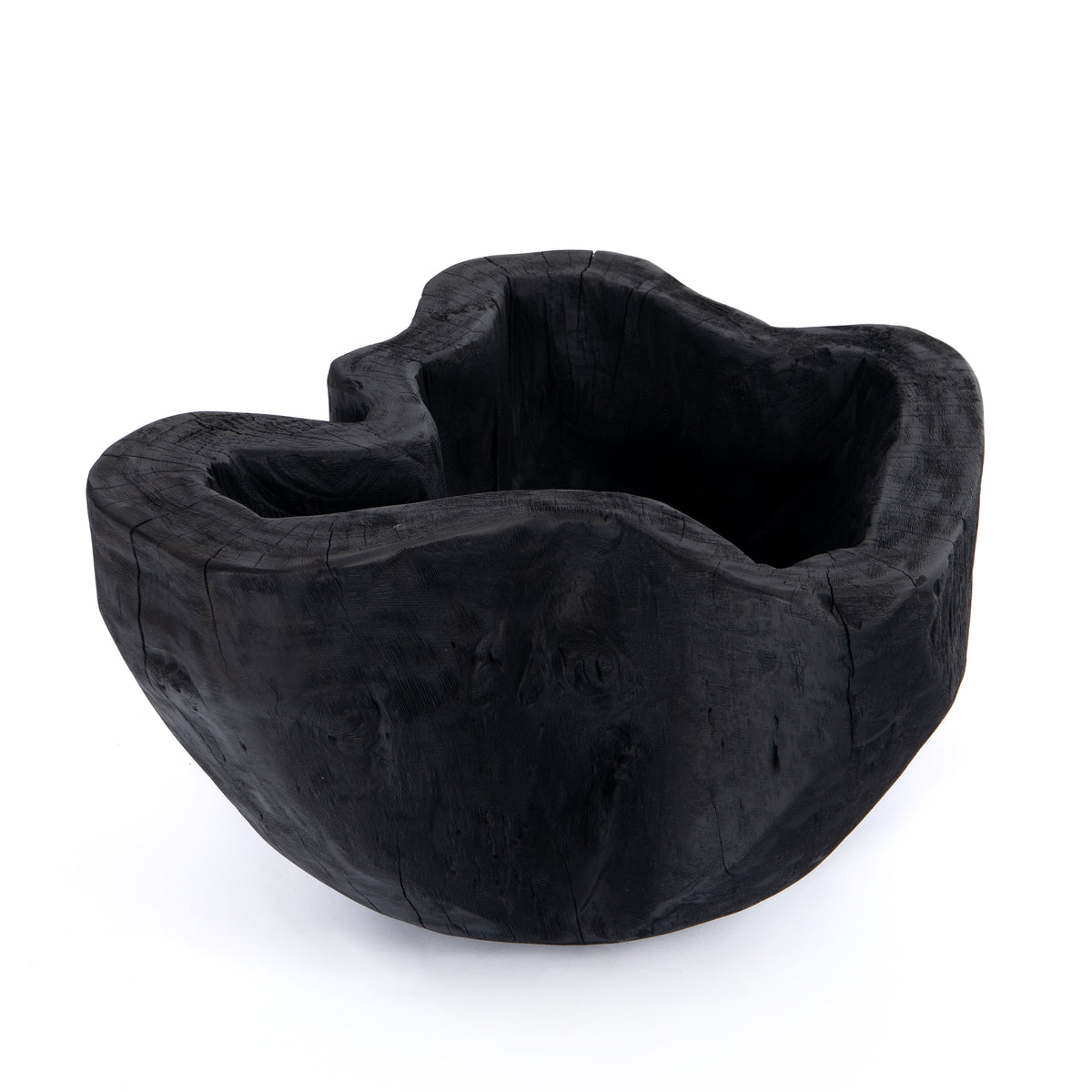 Live Edge Bowl - Carbonized Black | ready to ship!