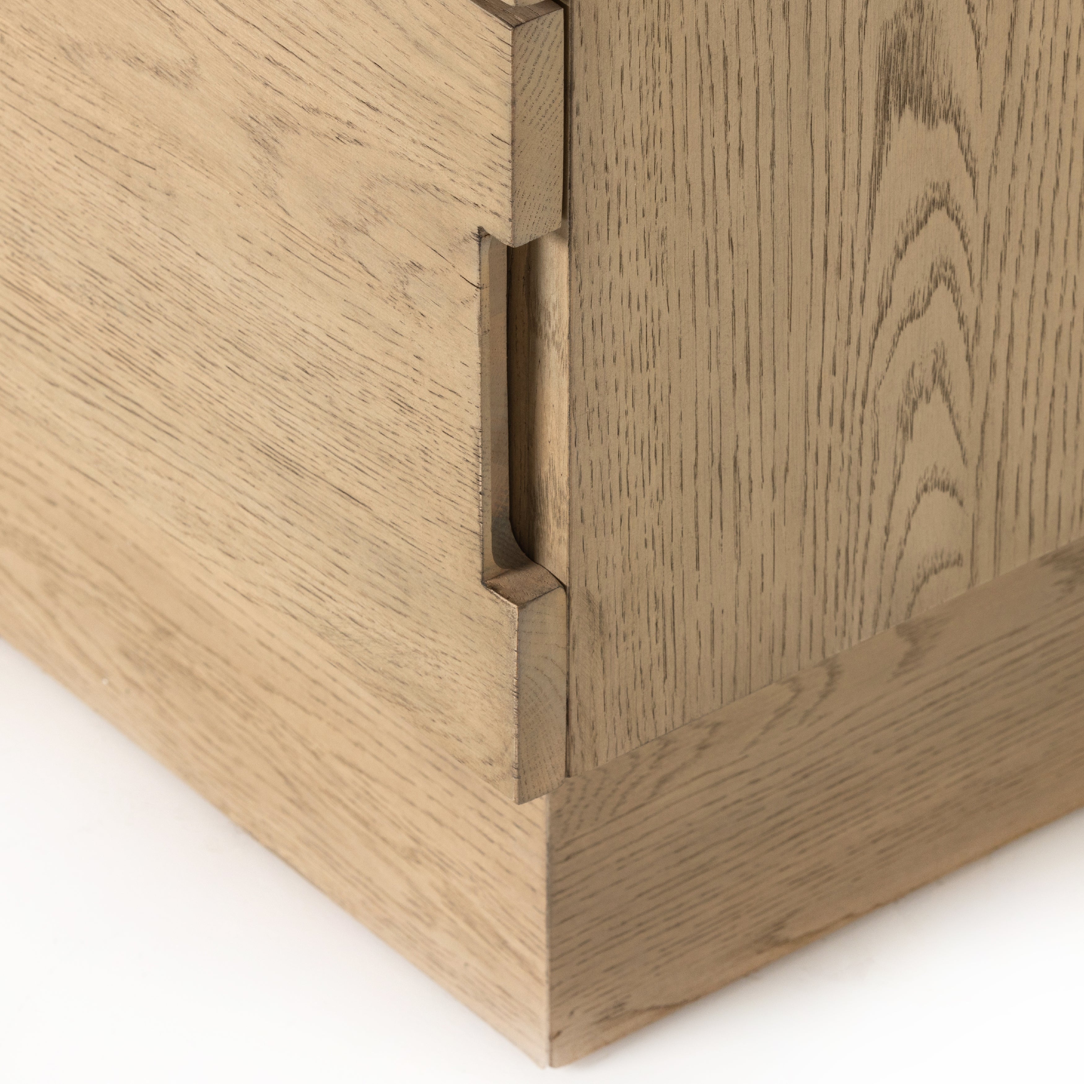 Featuring Lennon Travertine Nightstand by Four Hands at Amethyst Home. Warm travertine is the highlight of this modern nightstand.  The Lennon nightstand is wonderful as it has a smaller footprint yet great storage.
Overall Dimensions: 22"W x 25"L x 22.75"HColors: Yucca Oak, TravertineMaterials: Oak Veneer, Solid TravertineWeight: 88.18 lb. Amethyst Home provides interior design, new home construction design consulting, vintage area rugs, and lighting in the Houston metro area.
