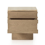 Featuring Lennon Travertine Nightstand by Four Hands at Amethyst Home. Warm travertine is the highlight of this modern nightstand.  The Lennon nightstand is wonderful as it has a smaller footprint yet great storage.
Overall Dimensions: 22"W x 25"L x 22.75"HColors: Yucca Oak, TravertineMaterials: Oak Veneer, Solid TravertineWeight: 88.18 lb. Amethyst Home provides interior design, new home construction design consulting, vintage area rugs, and lighting in the Portland metro area.