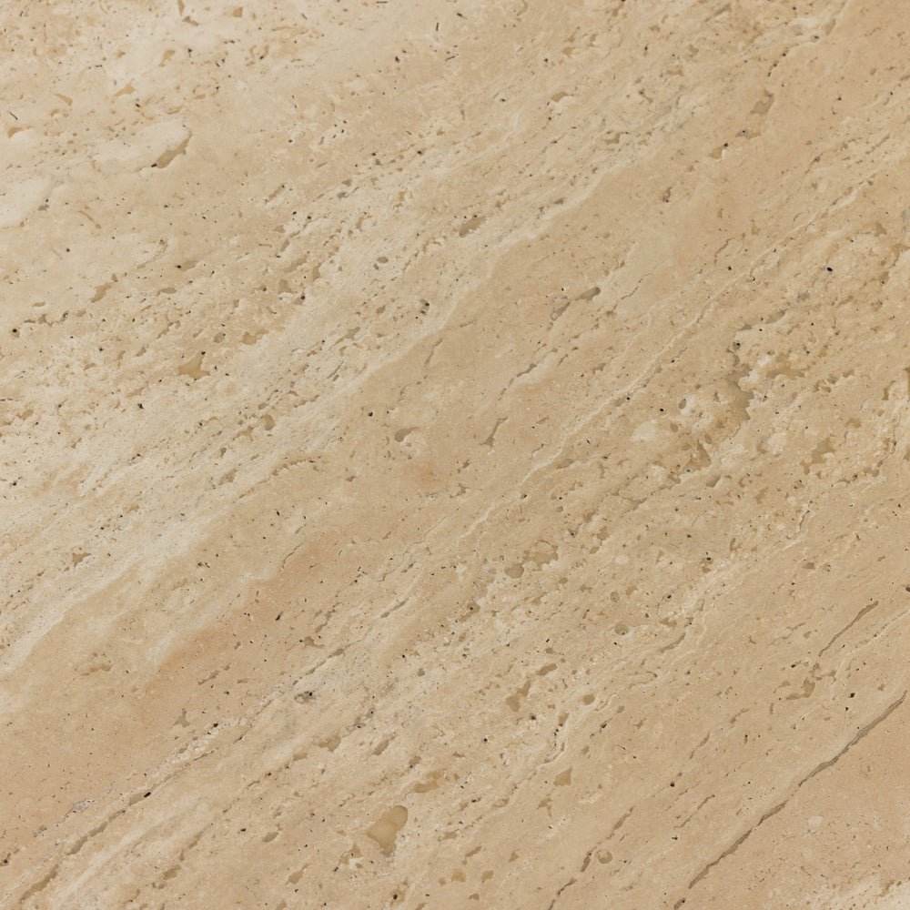 Lennon Travertine Nightstand | shipping 10/10/2025
