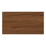 Inspired by campaign-style furniture of the 1800s â€” packable pieces first designed for traveling military use â€” a simply shaped nightstand of natural walnut features a subtly inset top and rounded legs, finished with wooden hardware Amethyst Home provides interior design, new home construction design consulting, vintage area rugs, and lighting in the Newport Beach metro area.