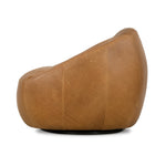 Featuring Audie Heirloom Sienna Swivel Chair by Four Hands at Amethyst Home. The Audie Heirloom Sienna Swivel Chair is made of heirloom leather that is salvaged and processed from upcycled hides featuring an abundance of natural markings, scars and color variations. The result? Supple, buttery-soft hides with an unmatched depth of color and authentic lived-in look.
Overall Dimensions: 35.50". Amethyst Home provides interior design services, furniture, rugs, and lighting in the Monterey metro area.