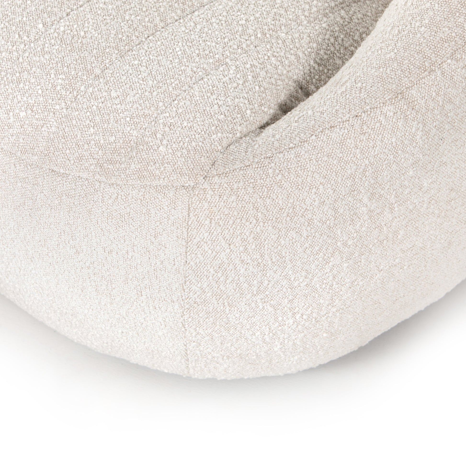 The Audie Knoll Natural Swivel Chair's performance fabrics are specially created to withstand spills, stains, high traffic and wear, ensuring long-term comfort and unmatched durability. Amethyst Home provides interior design services, furniture, rugs, and lighting in the Miami metro area.