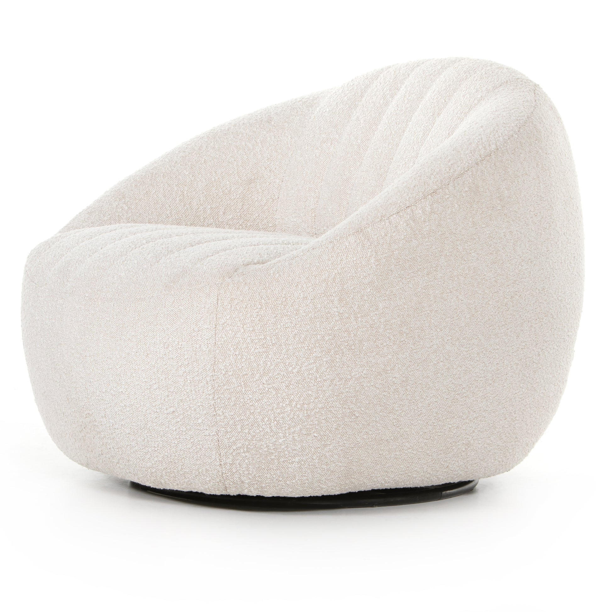 The Audie Knoll Natural Swivel Chair's performance fabrics are specially created to withstand spills, stains, high traffic and wear, ensuring long-term comfort and unmatched durability. Amethyst Home provides interior design services, furniture, rugs, and lighting in the Omaha metro area.