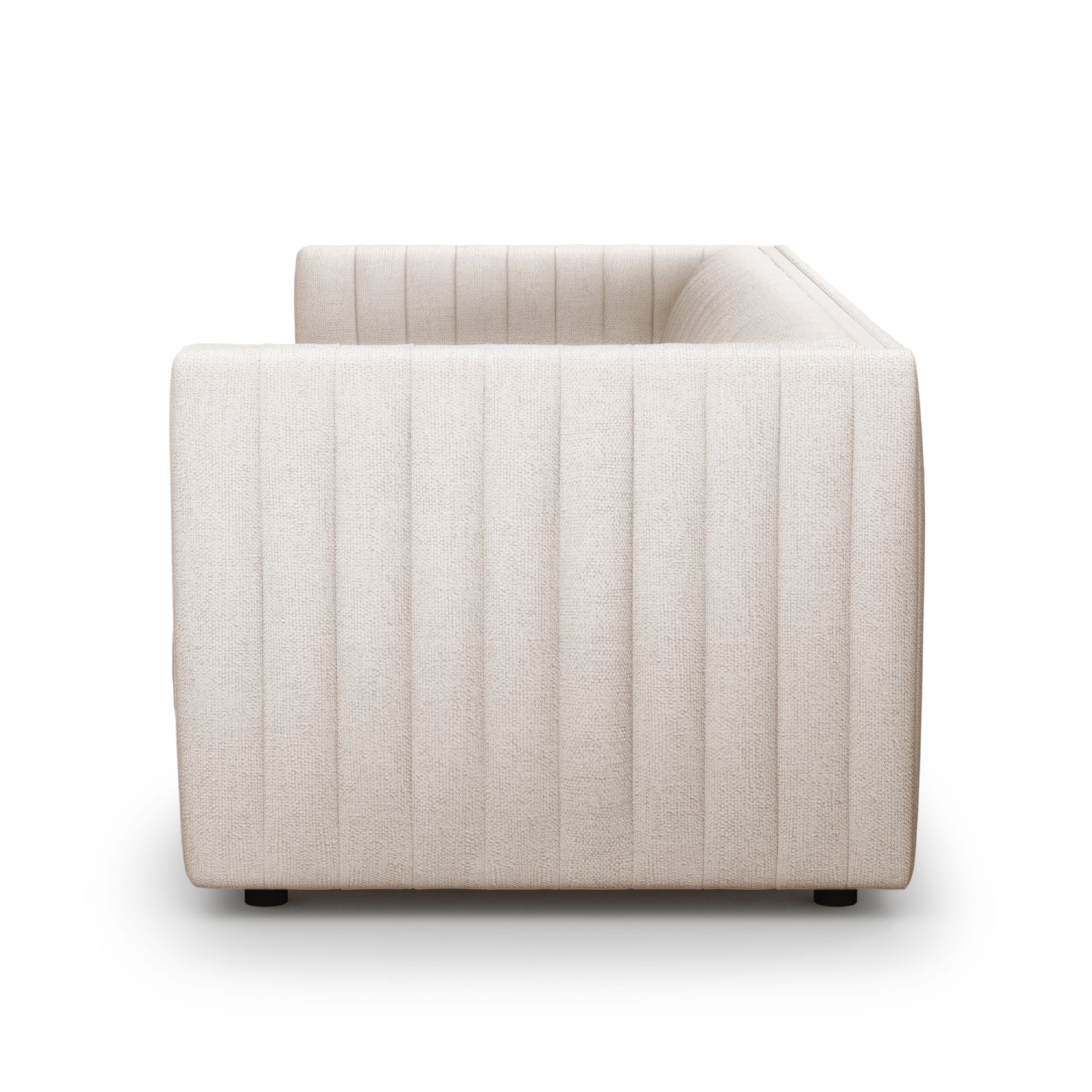 Featuring Augustine Dover Crescent Sofa by Four Hands at Amethyst Home. A dramatically channeled sofa with dover crescent linen-blend upholstery offers a crisp, clean look and sumptuous sit. Performance fabrics are specially created to withstand spills, stains, high traffic and wear, ensuring long-term comfort and unmatched durability.Overall Dimensions: 88"W x 35"L x 26.50"H
C. Amethyst Home provides interior design, new construction, custom furniture, and area rugs in the Los Angeles metro area.