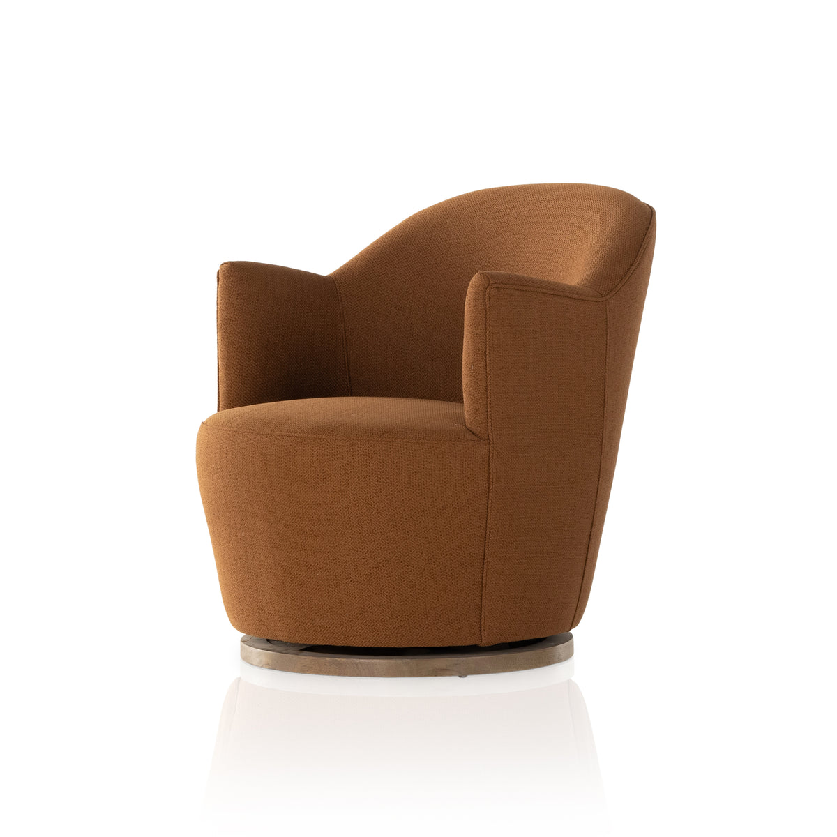 Aurora Patton Burnish Swivel Chair | ready to ship!