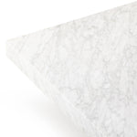 Featuring Bellamy White Carrera Marble Rectangular Coffee Table by Four Hands at Amethyst Home. Structured lines and wide proportions fuse for a mixed material coffee table of smoked oak and polished marble.Collection: HughesColors: White Carrera Marble ,Smoked Oak VeneerMaterials: Carrara Solid ,Thick Oak Veneer ,Poplar Plywood Weight: 207.23 lbs. Amethyst Home provides interior design, new home construction design consulting, vintage area rugs, and lighting in the Dallas metro area.