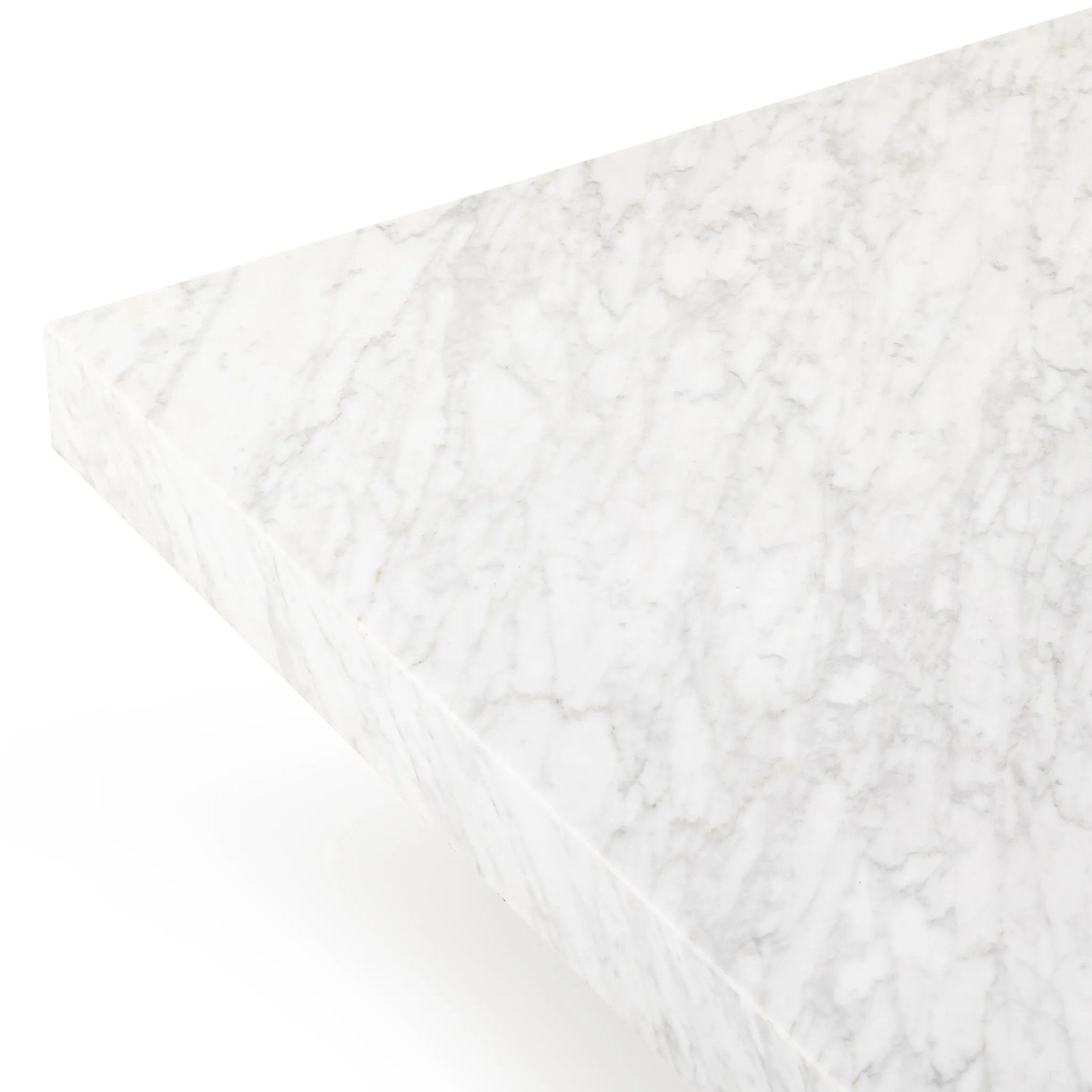 Featuring Bellamy White Carrera Marble Rectangular Coffee Table by Four Hands at Amethyst Home. Structured lines and wide proportions fuse for a mixed material coffee table of smoked oak and polished marble.Collection: HughesColors: White Carrera Marble ,Smoked Oak VeneerMaterials: Carrara Solid ,Thick Oak Veneer ,Poplar Plywood Weight: 207.23 lbs. Amethyst Home provides interior design, new home construction design consulting, vintage area rugs, and lighting in the Dallas metro area.