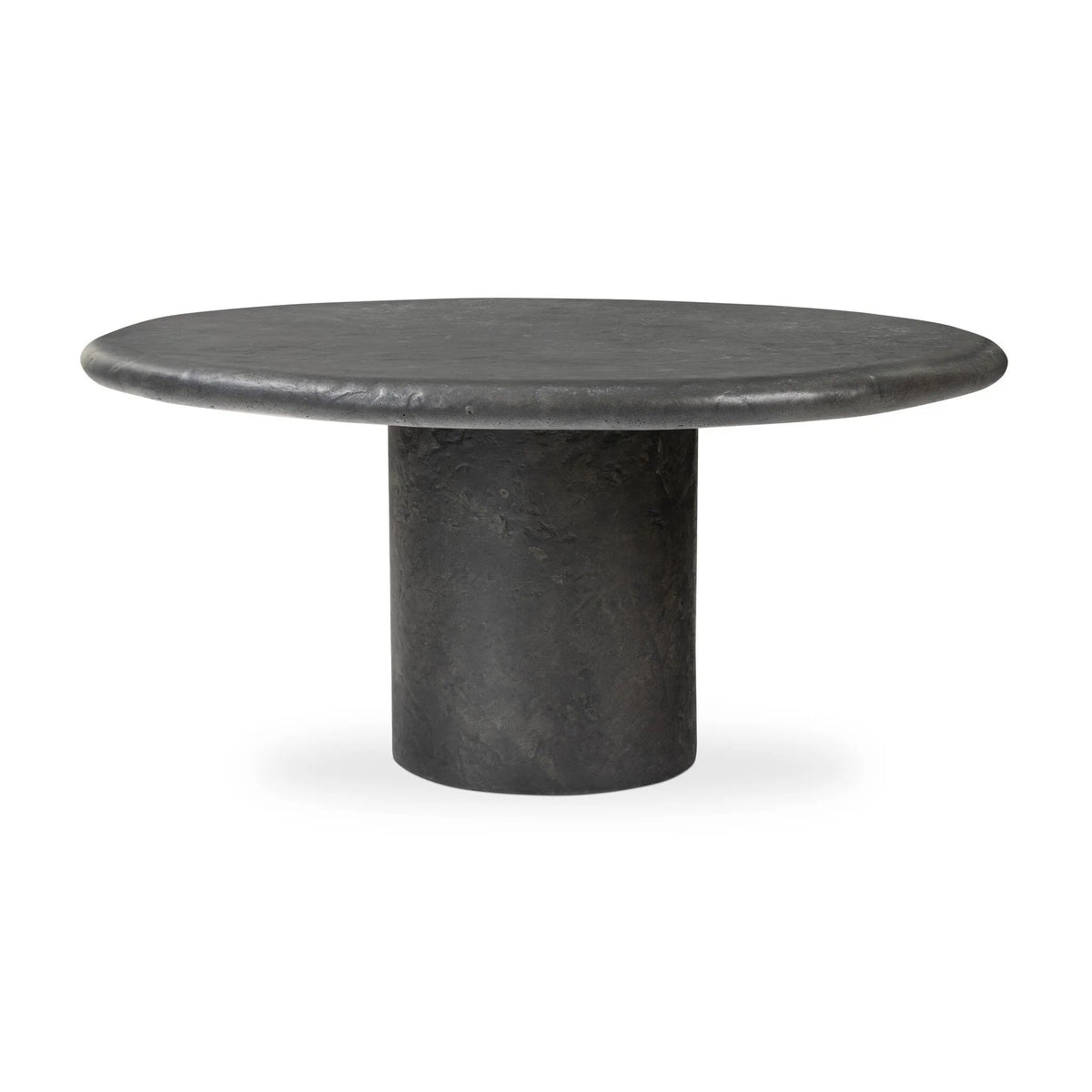 Bonnie Textured Black Concrete Coffee Table | ready to ship!