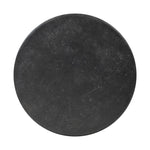 Featuring Bonnie Textured Black Concrete Coffee Table by Four Hands at Amethyst Home. A cylindrical pedestal base delivers a touch of softness to a a heavily textured tabletop of slate-like concrete.Collection: ChandlerColors: Textured Black ConcreteMaterials: Concrete Weight: 72.75 lbs. Amethyst Home provides interior design, new home construction design consulting, vintage area rugs, and lighting in the Salt Lake City metro area.