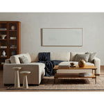 Featuring Boone Thames Cream 3-PC Sectional Sofa by Four Hands at Amethyst Home. Boone Thames Cream 3-PC Sectional Sofa is a sink-right-in seating ideal for daily lounging, with performance-grade upholstery. Performance fabrics are specially created to withstand spills, stains, high traffic and wear, ensuring long-term comfort and unmatched durability.
Overall Dimensions: 118"W x 118"L x 32"HW. Amethyst Home provides interior design services, furniture, rugs, and lighting in the Dallas metro area.