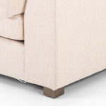Featuring Boone Thames Cream 3-PC Sectional Sofa by Four Hands at Amethyst Home. Boone Thames Cream 3-PC Sectional Sofa is a sink-right-in seating ideal for daily lounging, with performance-grade upholstery. Performance fabrics are specially created to withstand spills, stains, high traffic and wear, ensuring long-term comfort and unmatched durability.
Overall Dimensions: 118"W x 118"L x 32"HW. Amethyst Home provides interior design services, furniture, rugs, and lighting in the Miami metro area. 