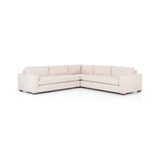 Featuring Boone Thames Cream 3-PC Sectional Sofa by Four Hands at Amethyst Home. Boone Thames Cream 3-PC Sectional Sofa is a sink-right-in seating ideal for daily lounging, with performance-grade upholstery. Performance fabrics are specially created to withstand spills, stains, high traffic and wear, ensuring long-term comfort and unmatched durability.
Overall Dimensions: 118"W x 118"L x 32". Amethyst Home provides interior design services, furniture, rugs, and lighting in the Seattle metro area. 