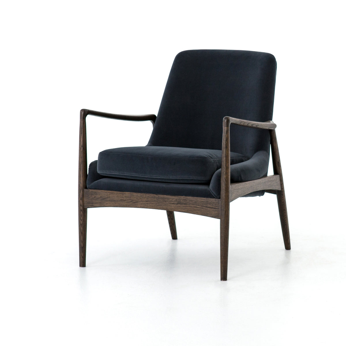 Braden Modern Velvet Shadow Chair | shipping 12/25/2025