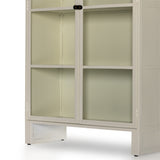 Featuring Breya Cream Powder Coat Cabinet by Four Hands at Amethyst Home. Add a touch of rustic charm to your home with our Breya Cream Powder Coat Cabinet. Its modern design offers ample storage and an elegant look. The powder coat finish ensures durability and a timeless aesthetic. Perfect for any room in your home.
Collection: BoltonColors: Cream Powder CoatMaterials: IronOver. Amethyst Home provides interior design, new construction, custom furniture, and area rugs in the Charlotte metro area.