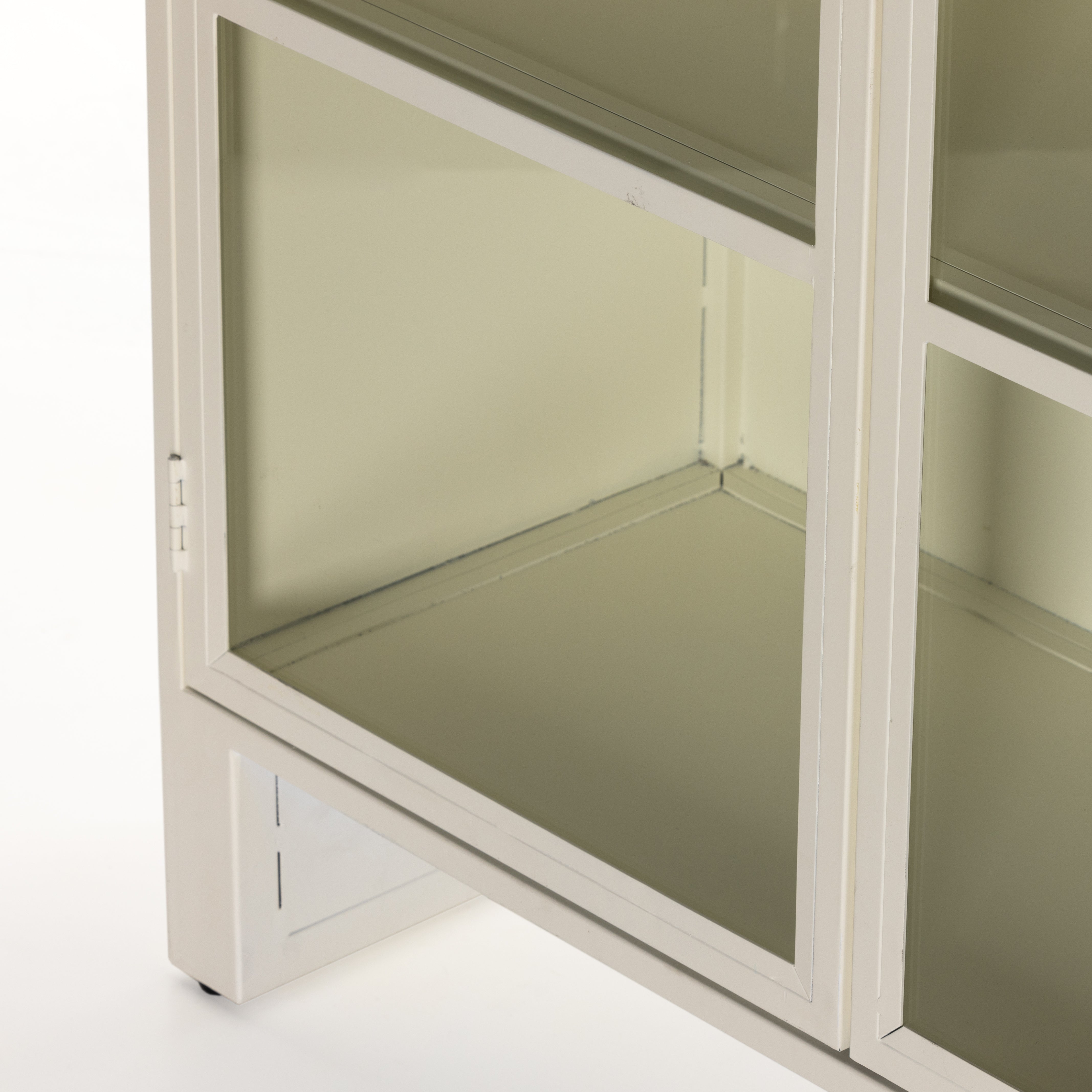 Featuring Breya Cream Powder Coat Cabinet by Four Hands at Amethyst Home. Add a touch of rustic charm to your home with our Breya Cream Powder Coat Cabinet. Its modern design offers ample storage and an elegant look. The powder coat finish ensures durability and a timeless aesthetic. Perfect for any room in your home.
Collection: BoltonColors: Cream Powder CoatMaterials: IronOve. Amethyst Home provides interior design, new construction, custom furniture, and area rugs in the Des Moines metro area.