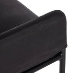 Featuring Brickel Heirloom Black Dining Backless Bench by Four Hands at Amethyst Home. Black top-grain leather steals the show in this sleek, simple bench. Sourced from one of the oldest family-owned tanneries in Italy's Bassano del Grappa, heirloom leather is salvaged and processed from upcycled hides featuring an abundance of natural markings, scars and colo. Amethyst Home provides interior design, new home construction design consulting, vintage area rugs, and lighting in the Austin metro area.
