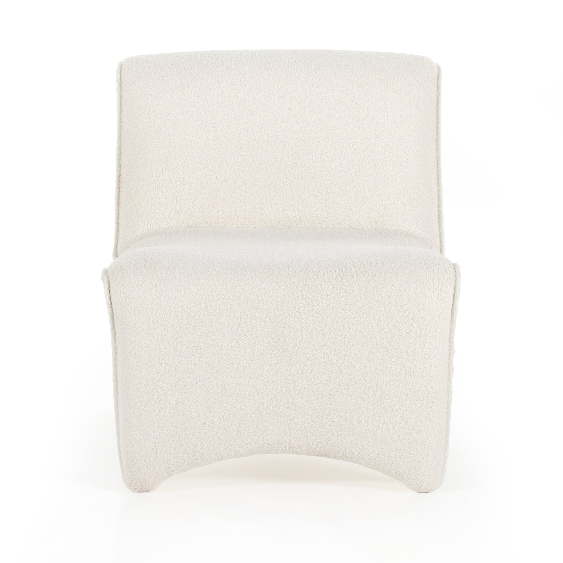 Fashion and function meet to create one inviting seat. The fluid lines of this chair are right on trend. And a micro shearling performance fabric , which happens to be liquid-repellent, adds an extra layer of softness and durability. Amethyst Home provides interior design services, furniture, rugs, and lighting in the Omaha metro area.